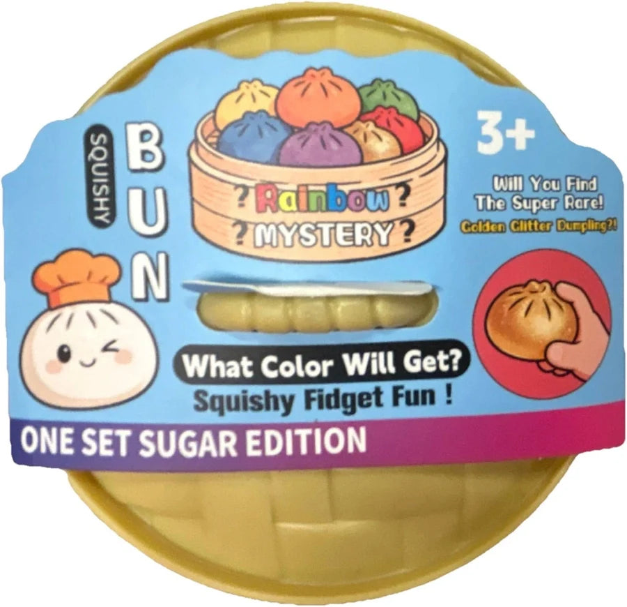Squishy Bun Rainbow Mystery Dumpling Fidget Toy