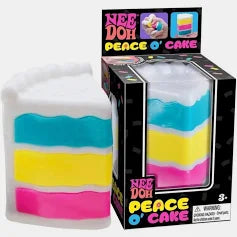 Nee Doh Peace O' Cake Squishy Stress Toy