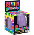 Nee Doh Gumdrop squish toy in purple