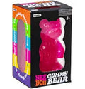 Nee Doh Gummy Bear squish toy in pink
